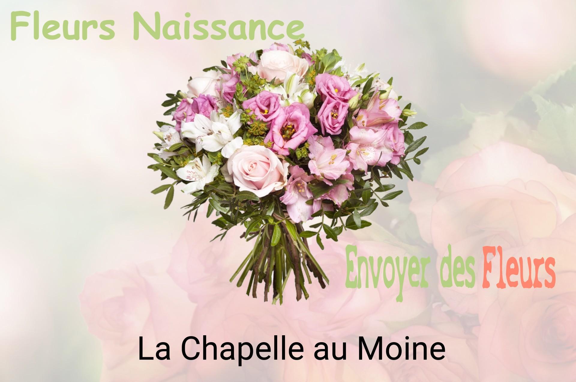 Bouquet de fleurs de naissance livré à La Chapelle-au-Moine